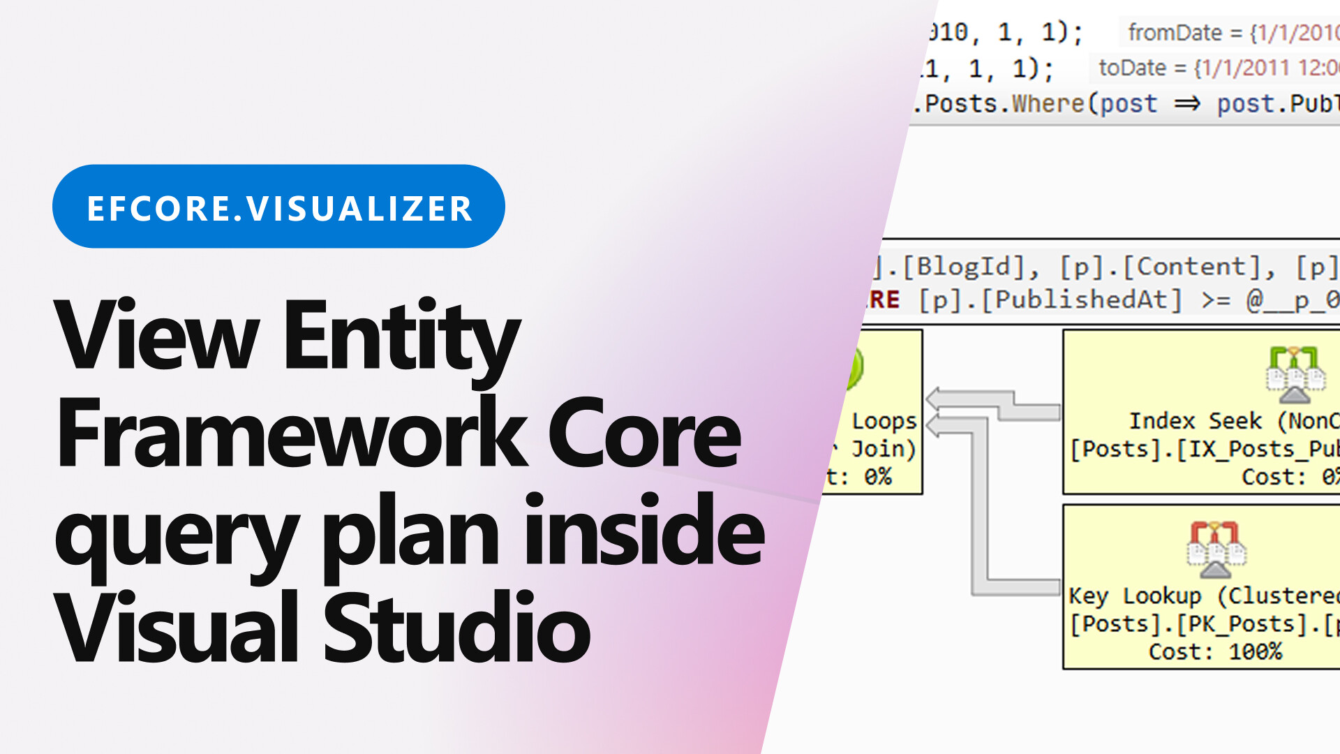 EFCore.Visualizer - View Entity Framework Core query plan inside Visual ...