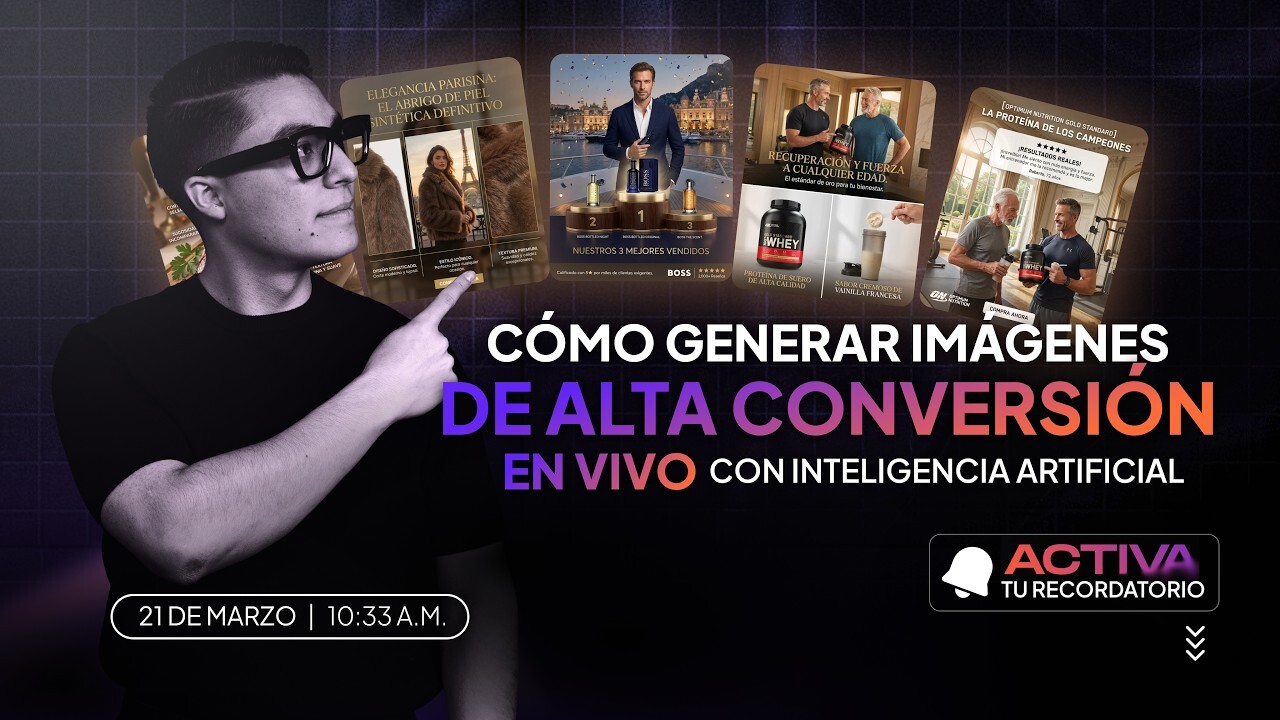 Sesión de Generación de Imágenes de Alta Conversión con SaleADS