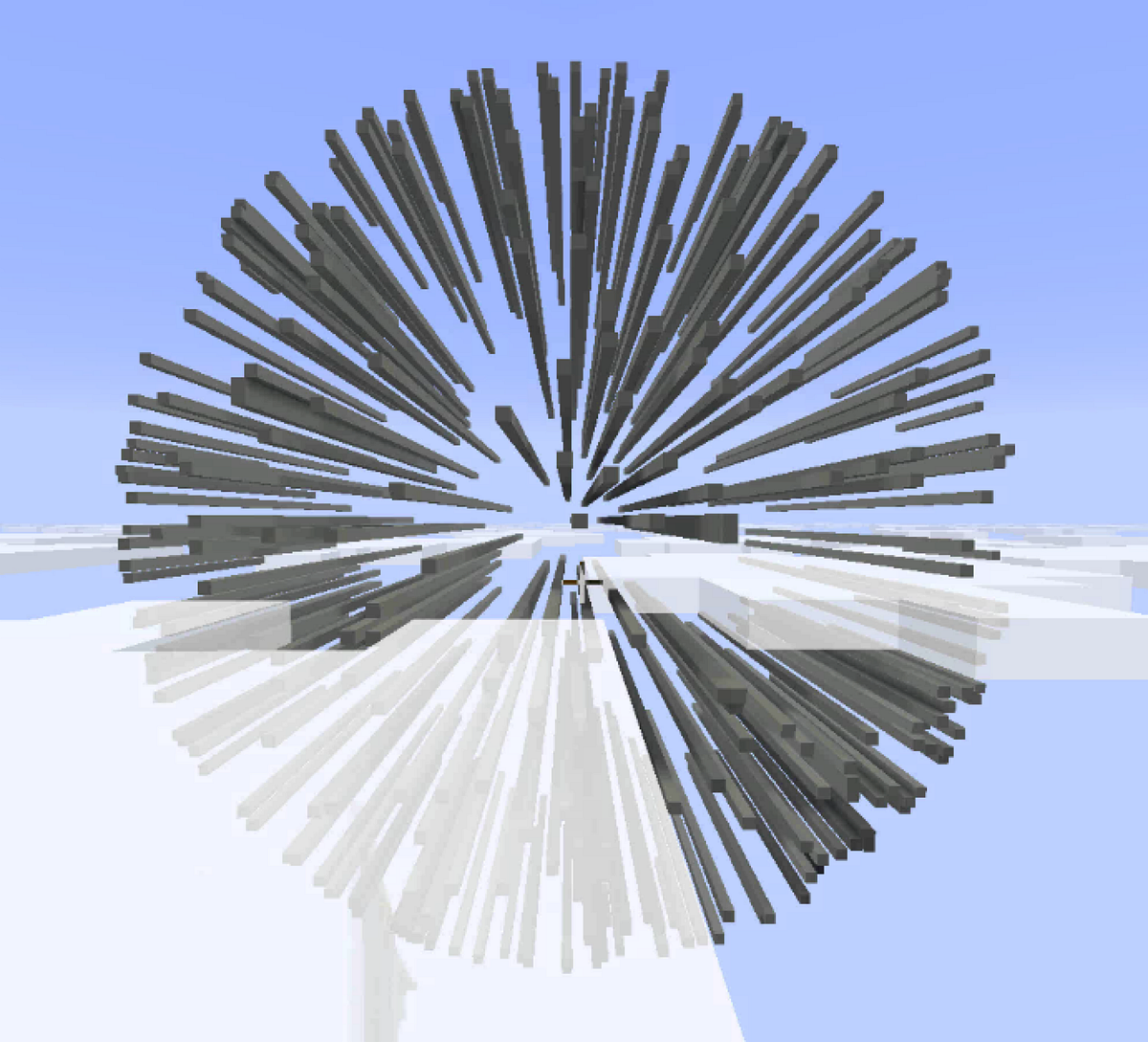 Creating Spheres in Minecraft with Terraform and Voxel Geometry
