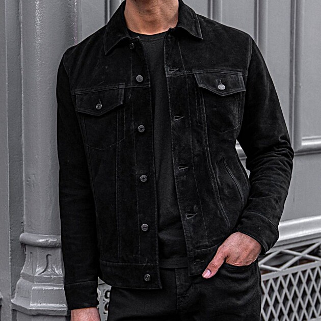Thursday Boot Co Suede Trucker Jacket